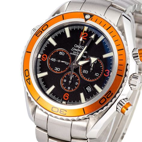 omega planet ocean orange|omega planet ocean chronograph orange.